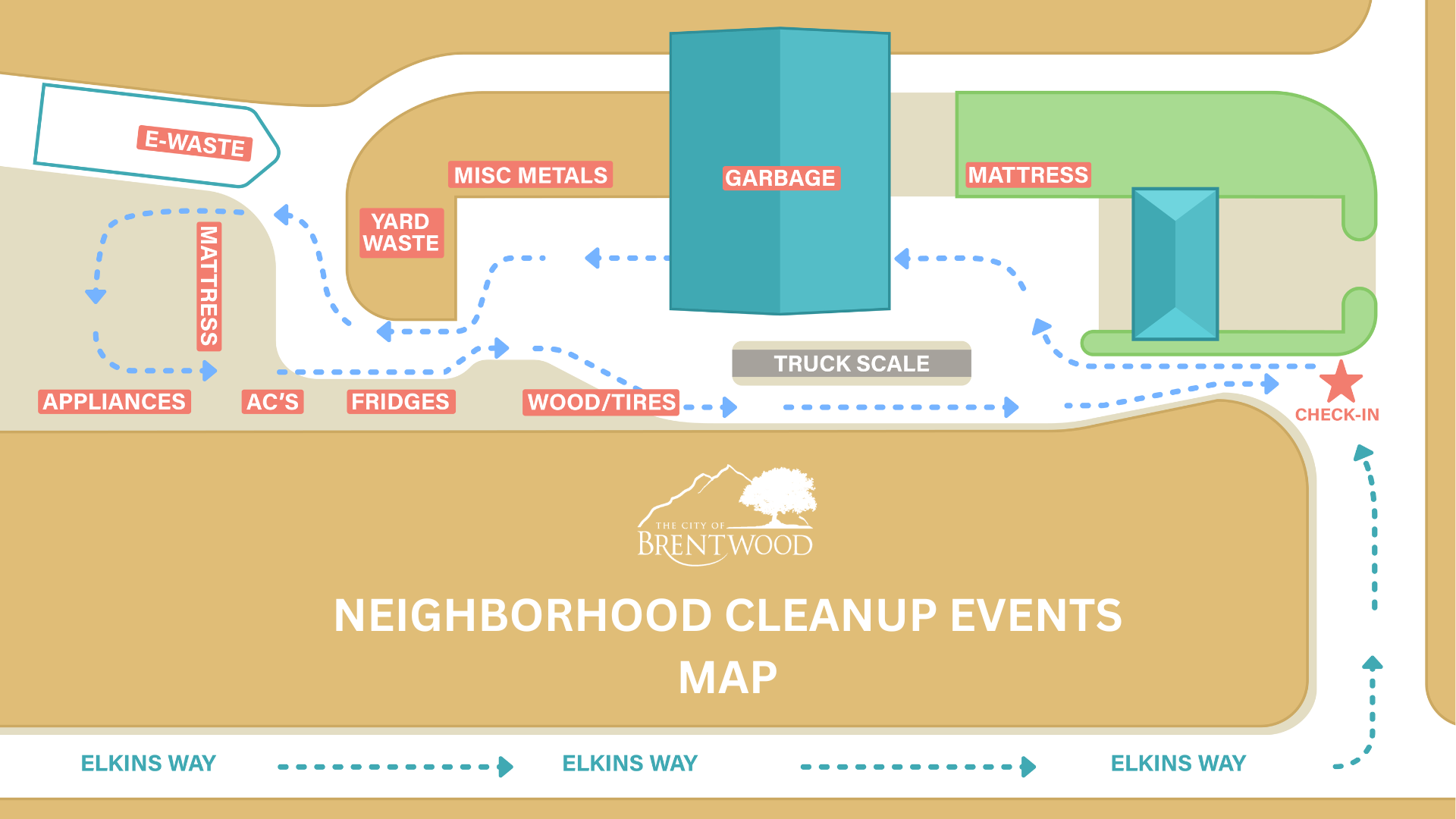 Neighborhood Cleanup Map